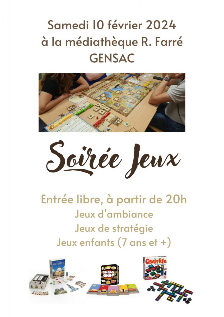 Soirée jeux de société, Factuel